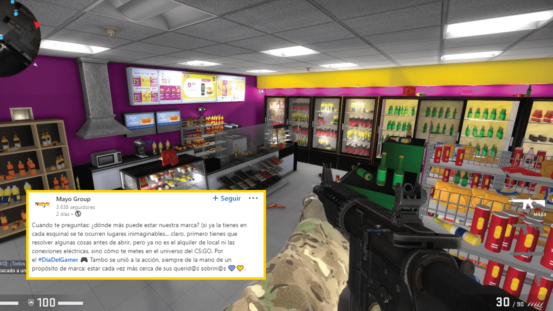 Un mapa en Counter Strike y ofertas de snacks: Tambo se gana a los gamers 1 Un mapa en Counter Strike y ofertas de snacks: Tambo se gana a los gamers