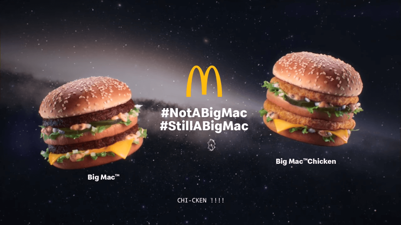 ¿Pollo o no pollo? Este es el debate que se instala en la nueva campaña de McDonald’s