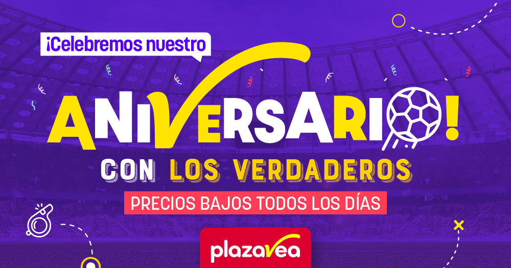 Descubre por qué plazaVea celebra su aniversario con un SÚPER CHECK 1 1000 x 525 px 1