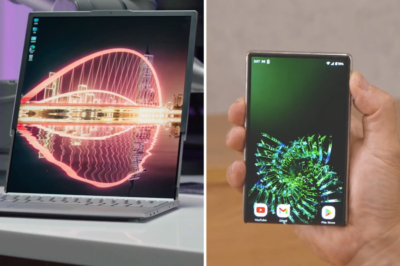 Lenovo se une a las pantallas plegables: presenta prototipo de celular y laptop 1 1366 2000 3