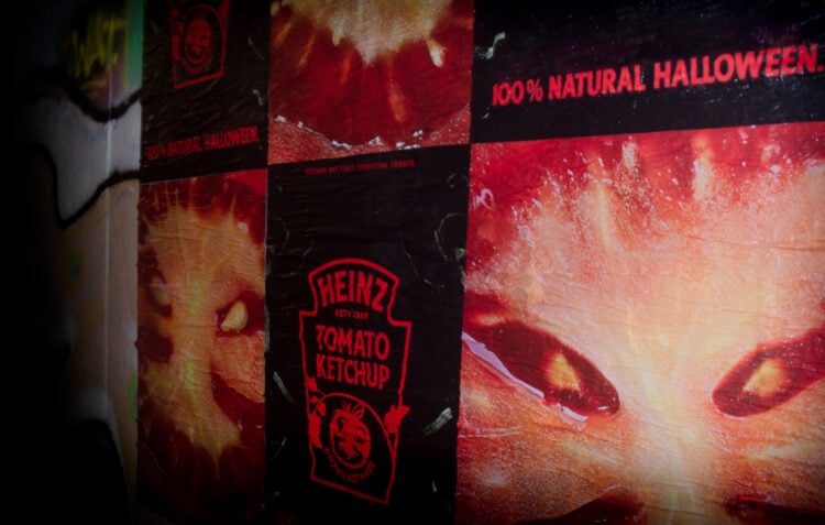 Campaña de Heinz por Halloween muestra lo naturales que son sus tomates 1 Heinz Halloween Octubre 2022