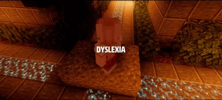 minecraft ong dislexia