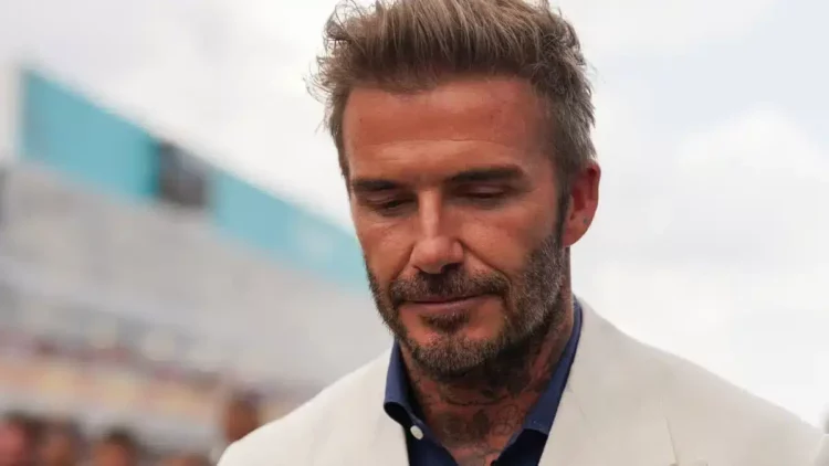 Amenazan a David Beckham