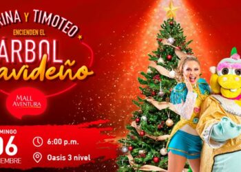 El árbol navideño más grande de Lima Este estará ubicado en Mall Aventura Santa Anita