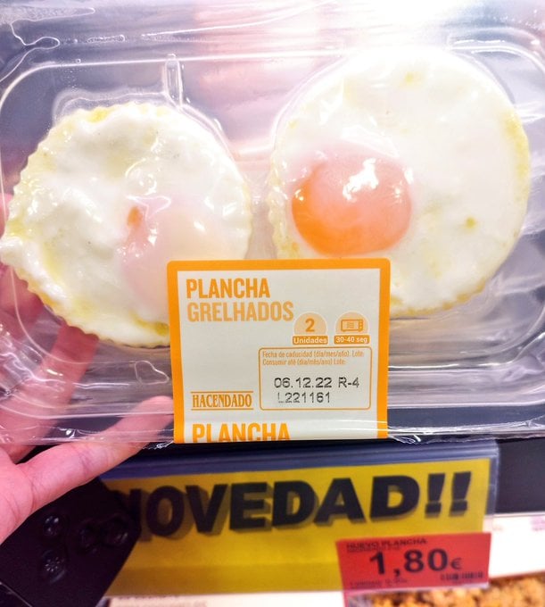 España: Supermercado ofrece huevos fritos listos para comer 2 España: Supermercado ofrece huevos fritos listos para comer