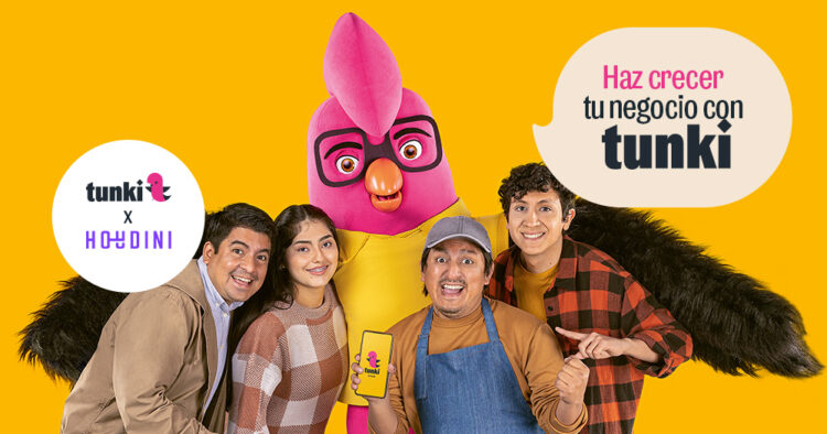 Houdini potencia la comunicación de Tunki resaltando los beneficios que otorga a los microempresarios 1 MercadoNegro Tunki 100x525