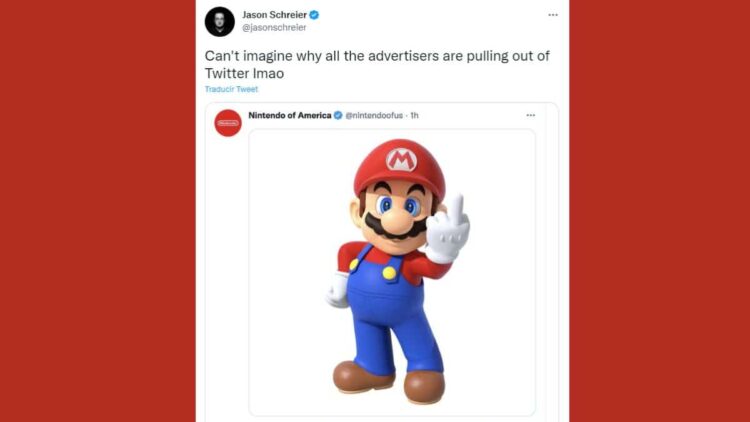 nintendo suplantacion twitter