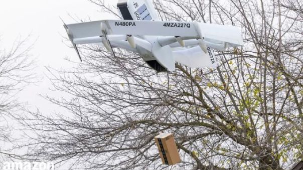 Amazon sorprende nuevamente e inicia pruebas de entregas con drones 2 041704 1366997