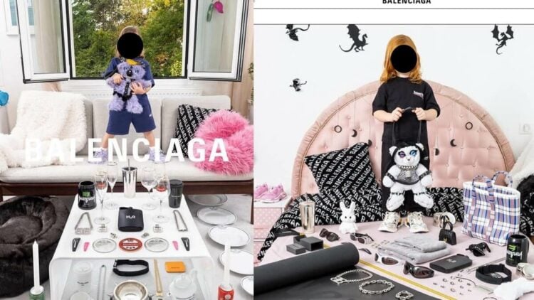 Polémica campaña de Balenciaga