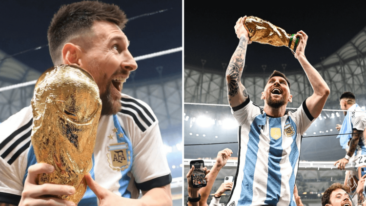 Una fotografía de Messi con la Copa del Mundo es la publicación con más ‘likes’ en Instagram