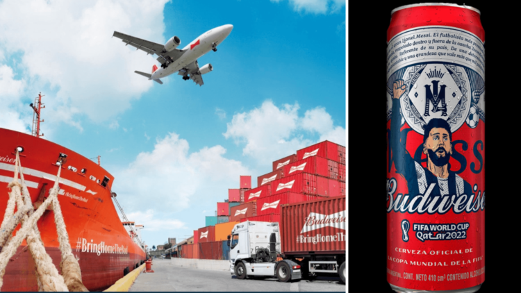 Budweiser regala a los hinchas argentinos la cerveza que no pudo vender en Qatar