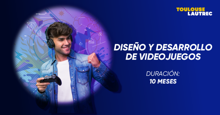 Banner Diseno y Desarrollo de Videojuegos
