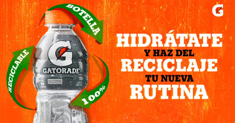 Gatorade Perú presenta su nuevo envase 100% reciclable 1 Gatorade Perú presenta su nuevo envase 100% reciclable
