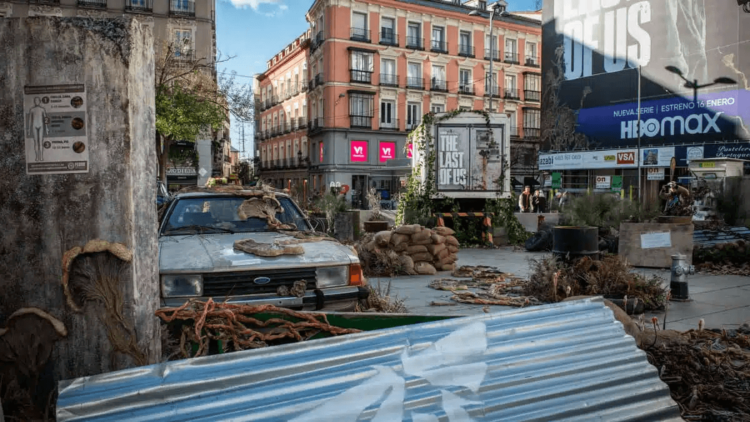 HBO the last of us realiza activación postapocalíptica en España