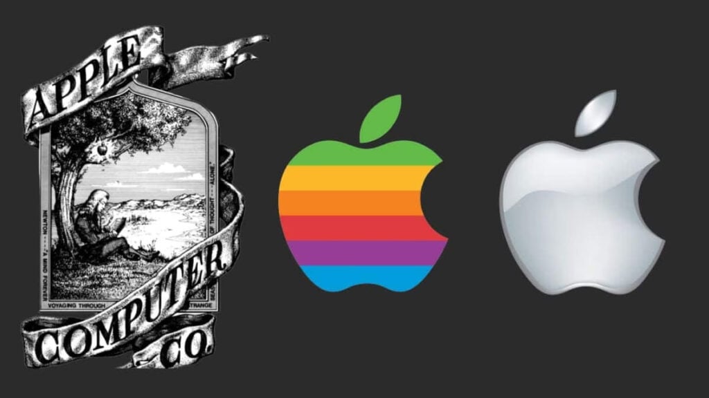 evolucion logo apple 1
