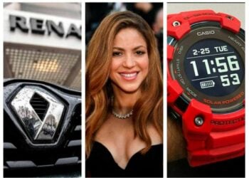 Acciones de Casio, Rolex, Renault y Ferrari
