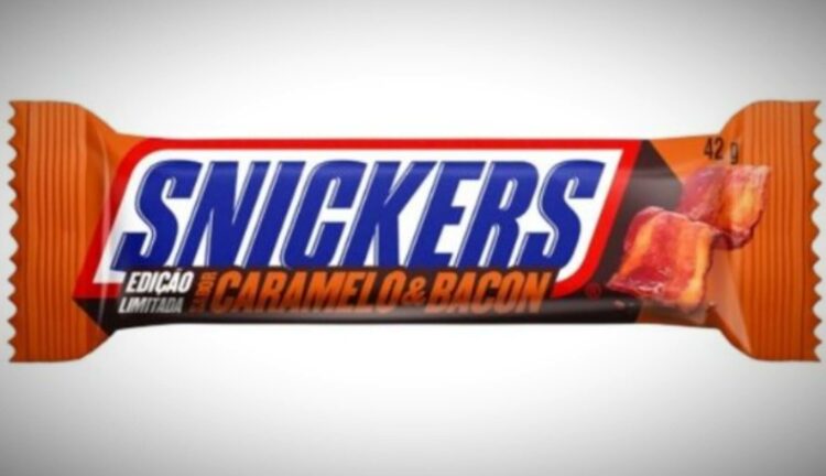 Snickers con sabor a bacon