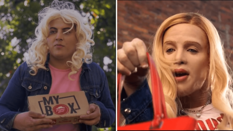 Pizza Hut parodia escena de “¿Y dónde están las rubias?” para promocionar combo 1 Pizza Hut parodia escena de “¿Y dónde están las rubias?” para promocionar combo