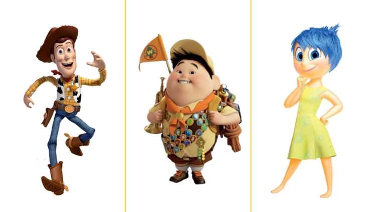 La psicología del color explicada con personajes de Disney