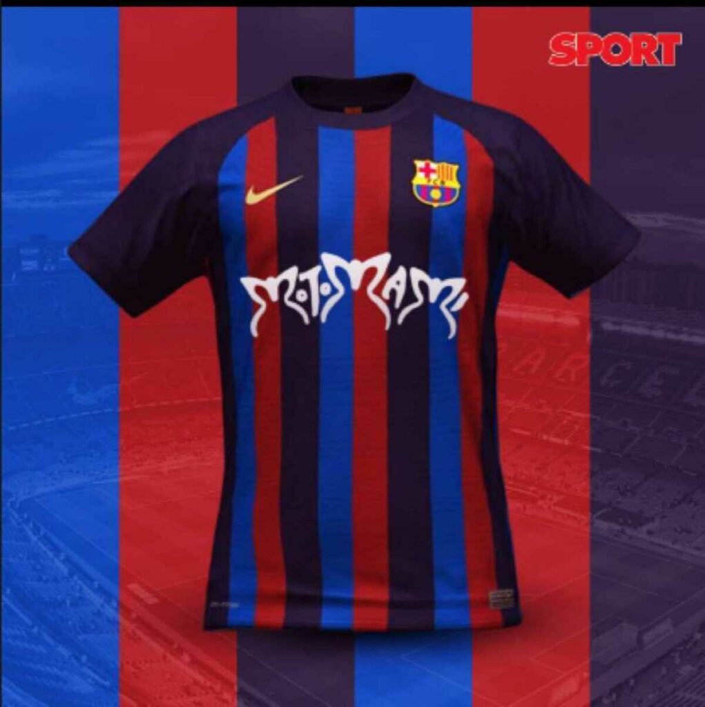 La curiosa camiseta que lucirá el Barcelona ante el Real Madrid en homenaje a Rosalía 2 20230308 105731 1