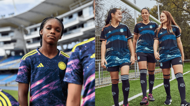 Adidas presenta camisetas exclusivas para las selecciones femeninas que disputarán el Mundial 2023