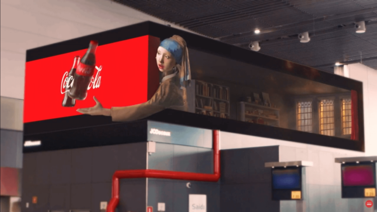 Coca-Cola lanza ingenioso anuncio protagonizado por "La joven de la perla"
