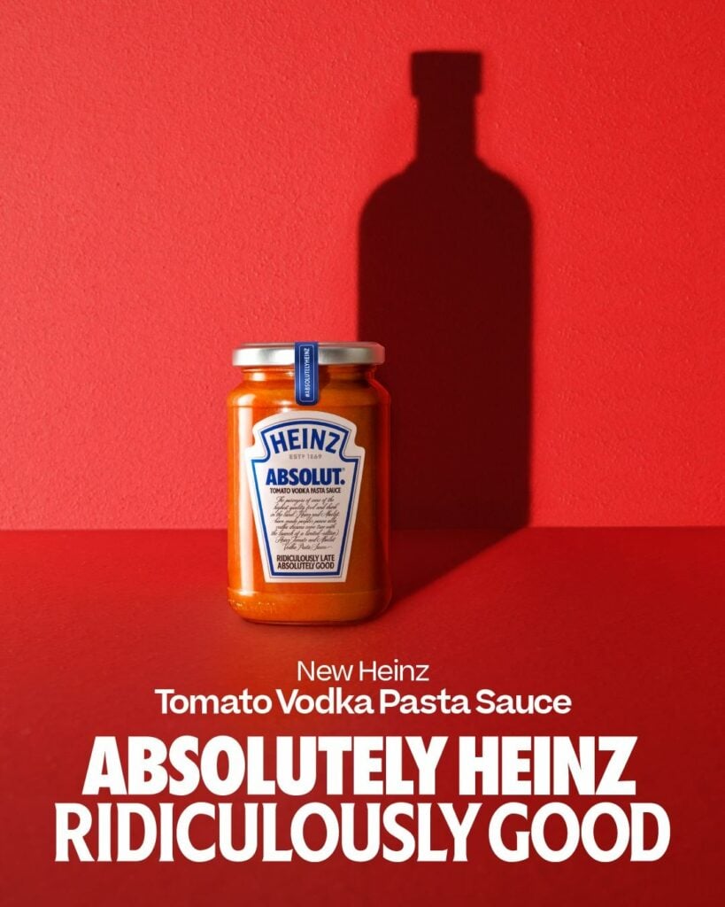 Heinz y Absolut Vodka lanzan edición especial de salsa para pasta 4 heinz x absolut poster 1