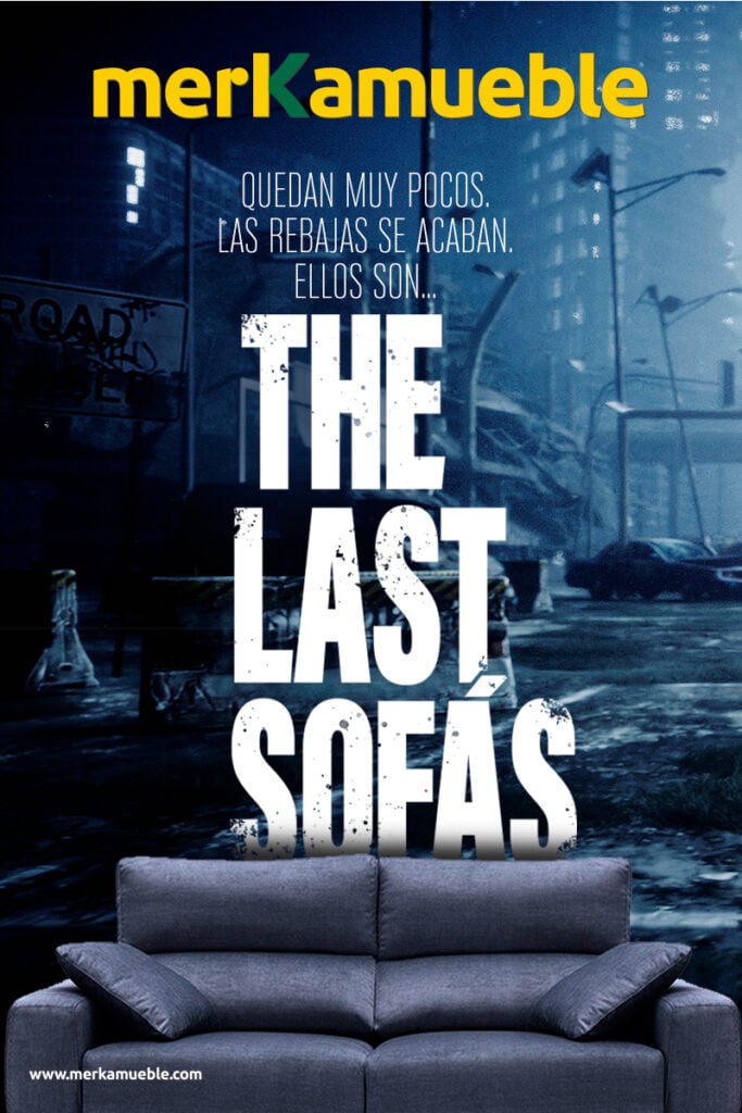 ‘The Last of Us’: empresa de muebles se vuelve viral tras su campaña "The Last Sofás" 2 merkamueble 01