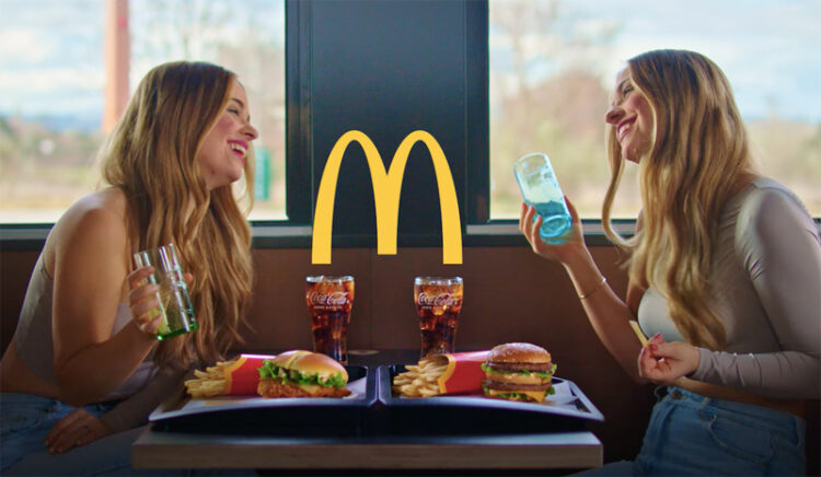Con transiciones estilo TikTok, McDonald’s y Coca-Cola promocionan colaboración