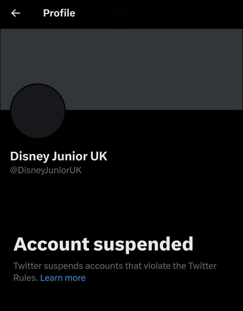 Twitter verifica cuenta falsa de Disney que publicaba contenido soez