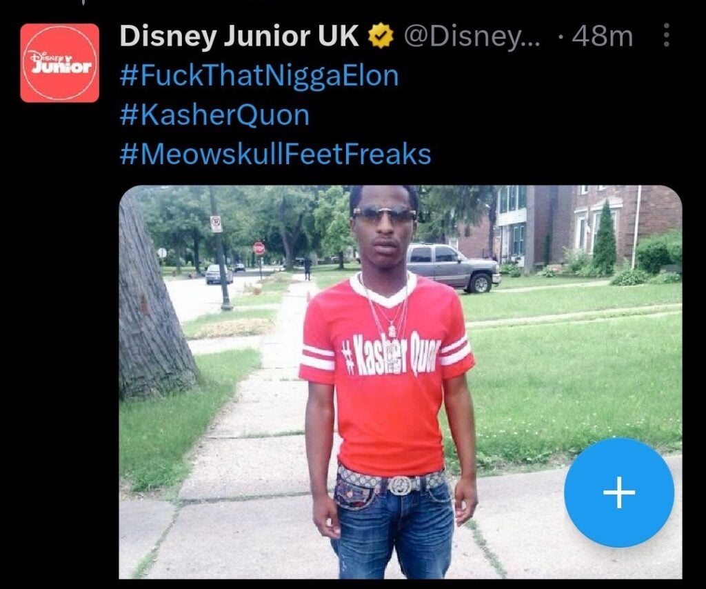 Twitter verifica cuenta falsa de Disney que publicaba contenido soez