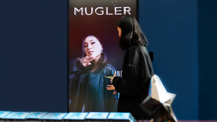 Mugler revoluciona la promoción de fragancias con experiencias de realidad aumentada