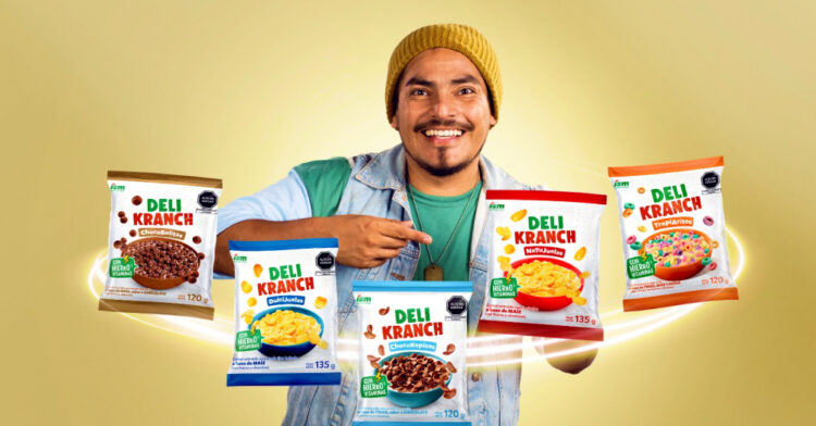 Erick Elera es el nuevo embajador de la marca Deli Kranch para revolucionar la comunicación de cereales