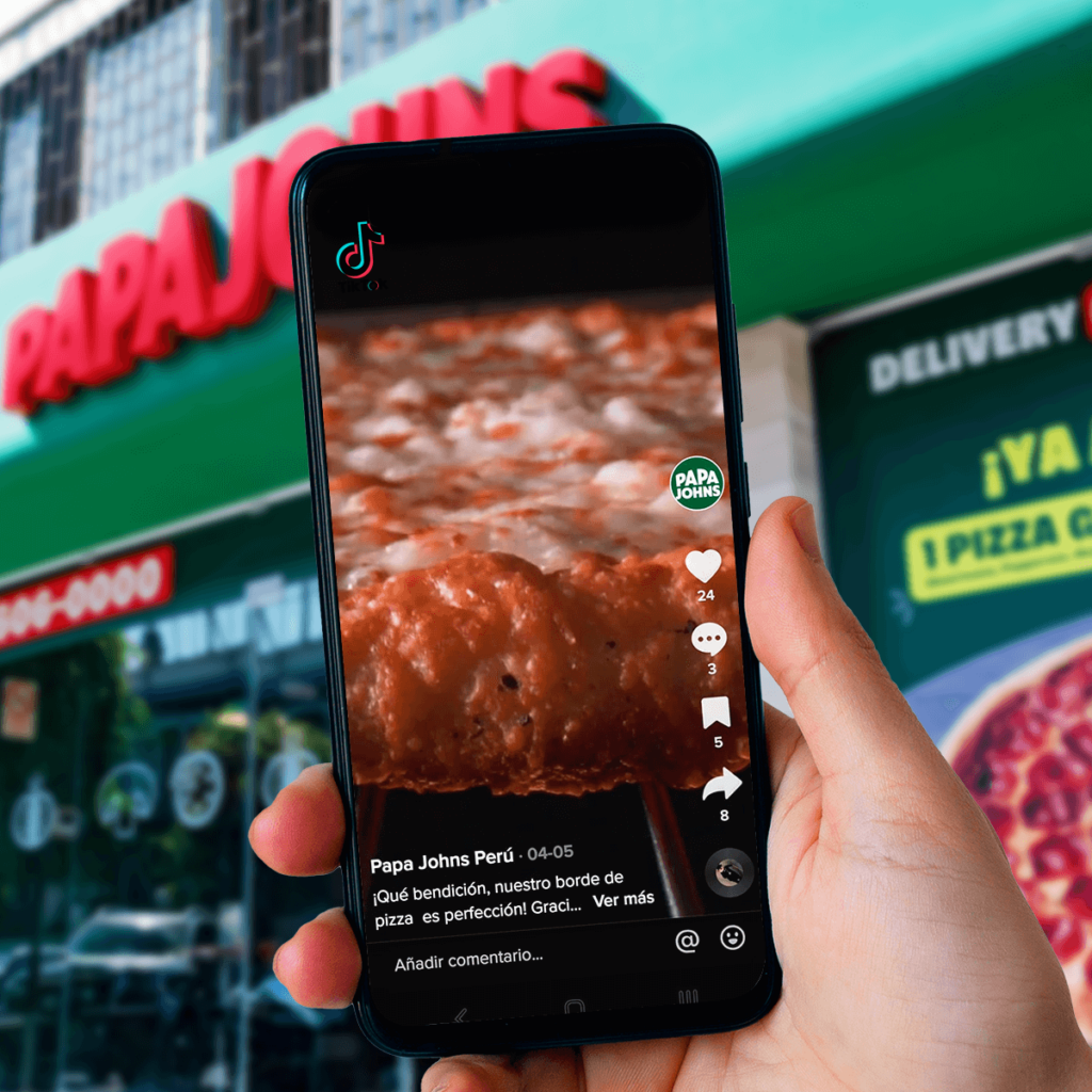 Papa Johns regalará pizzas a quienes demuestren ser sus verdaderos fans en TikTok 2 Papa Johns regalará pizzas a quienes demuestren ser sus verdaderos fans en TikTok