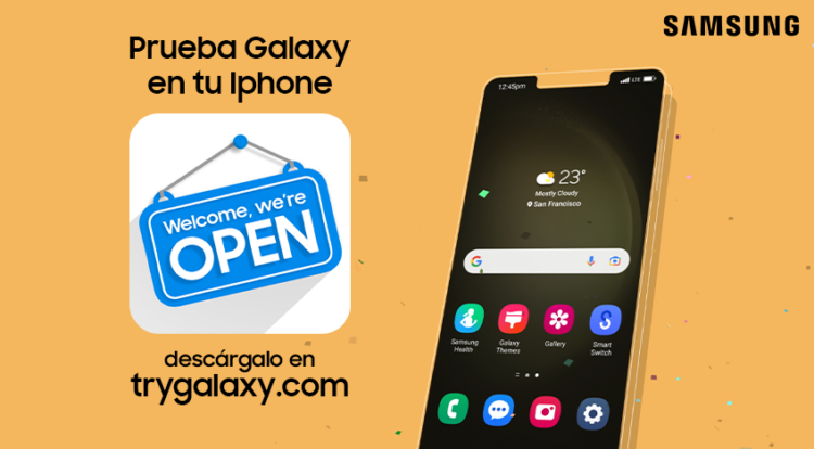 <strong>Samsung invita a usuarios de iPhone a explorar el ecosistema Galaxy a través de una innovadora app</strong> 1 TRY GALAXU PORTADA CHEIL