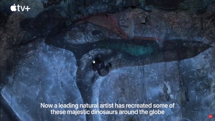 Gigantes obras de arte de dinosaurios: Así promociona Apple su programa sobre el mundo prehistórico 1 Gigantes obras de arte de dinosaurios: Así promociona Apple su programa sobre el mundo prehistórico