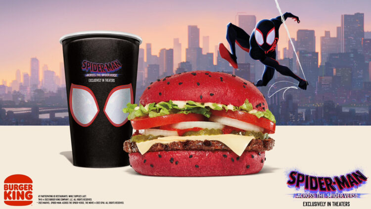 Burger King lanza la Whopper color rojo por el estreno de la nueva película de "Spider-Man" 1 burger king