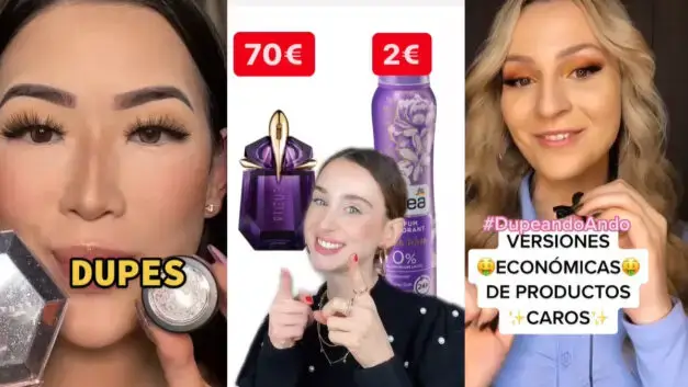 Dupes: recomendar artículos alternativos y más baratos se convierte en tendencia en TikTok 1 dupes en Tiktok