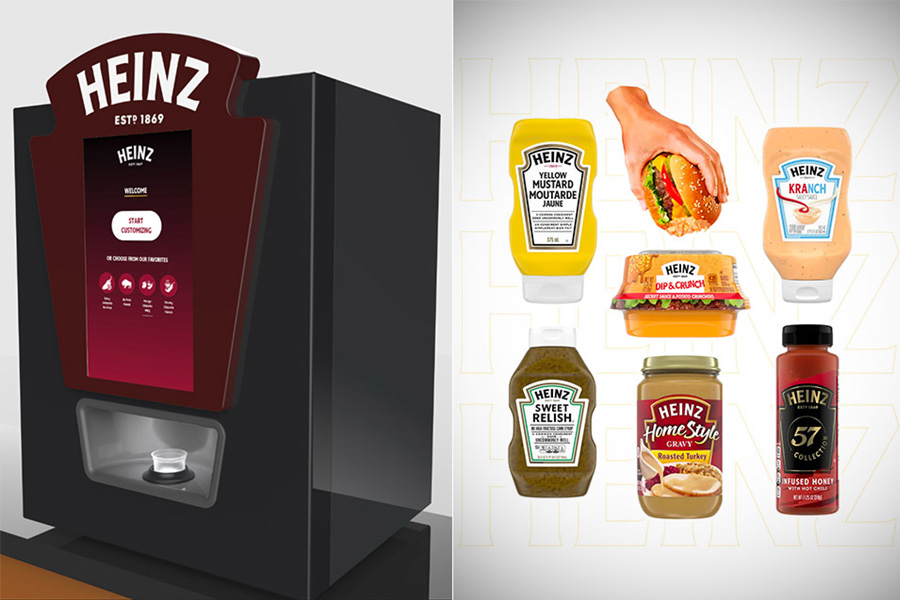 Heinz presenta su innovadora máquina dispensadora para crear salsas personalizadas 2 heinz 1