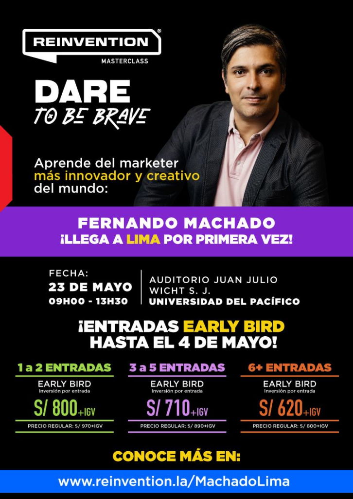 <strong>Fernando Machado, uno de los directores de marketing más innovadores del mundo llega a Perú</strong> 2 Machado