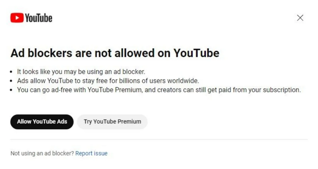 YouTube está obstruyendo bloqueadores de anuncios 2 YouTube está obstruyendo bloqueadores de anuncios