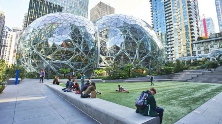 las oficinas de Amazon a las que los trabajadores no quieren regresar