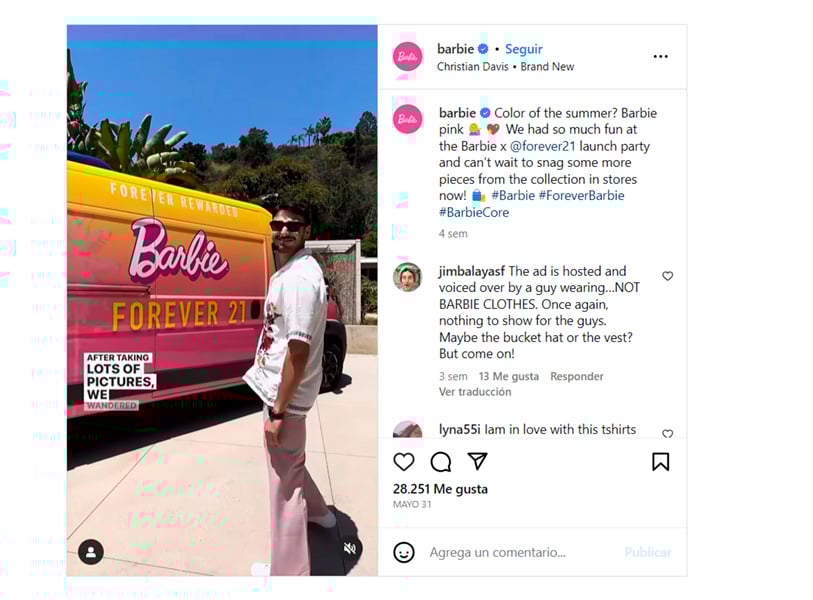 Numerosas marcas se unen en una estrategia masiva para promocionar la esperada película 'Barbie' 5 3 1