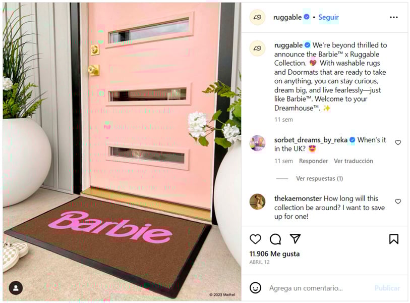 Numerosas marcas se unen en una estrategia masiva para promocionar la esperada película 'Barbie' 6 4 1