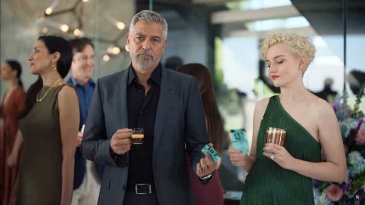 George Clooney y Julia Garner se enfrentan en un divertido comercial de Nespresso