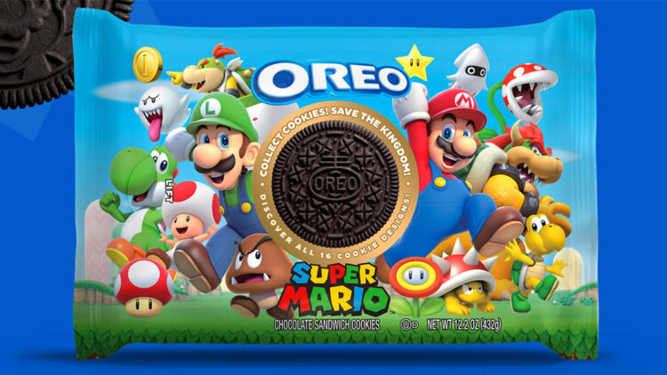 Oreo y Nintendo se unen para lanzar las galletas temáticas de Super Mario 1 oreo