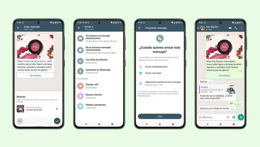 WhatsApp Business permitirá la creación de anuncios sin necesidad de tener cuenta en Facebook 3 whatsapp 1 1