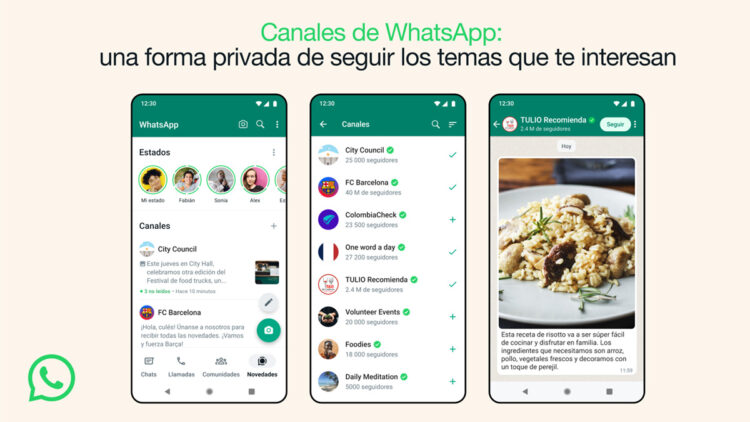 WhatsApp lanza 'Canales': una forma privada de seguir los temas que te interesan 1 whatsapp