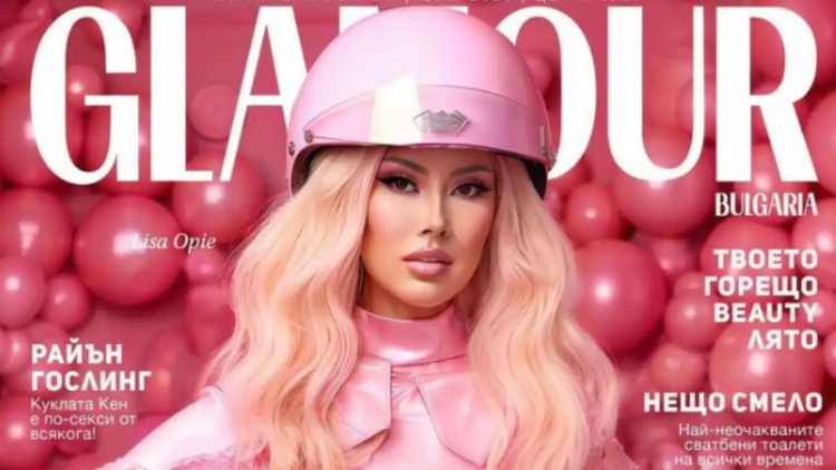 Glamour crea portada realizada únicamente con inteligencia artificial