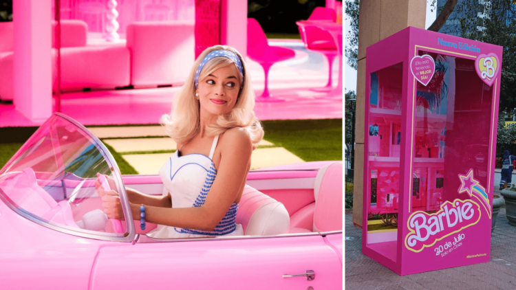 La fiebre rosa llega a Lima: caja de Barbie aparece en el parque Kennedy